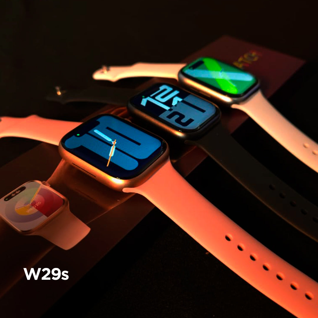 Lançamento Série 9: Smartwatch W29s com Função Toque Duplo (2 Gestos) e Tela de 47mm