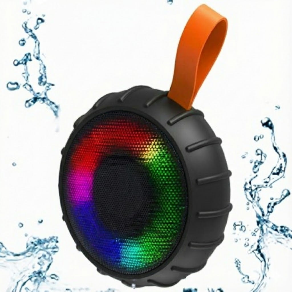 Música no Banho ou Piscina: Caixa Bluetooth Kapbom KA-8556 100% À Prova d'Água