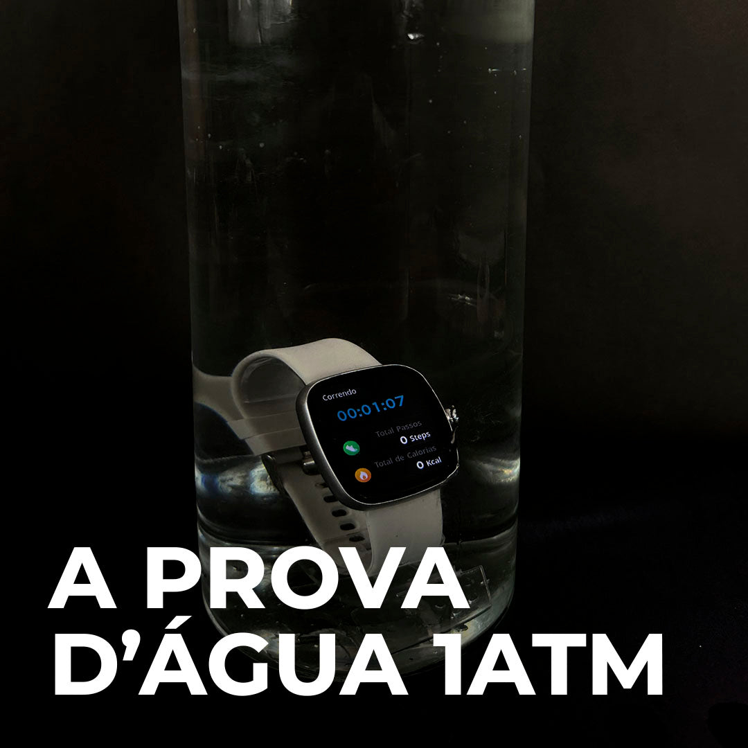 Simples e Resistente: Smartwatch Esportivo WEARZONE EASY com Bateria de Longa Duração e Proteção à Água