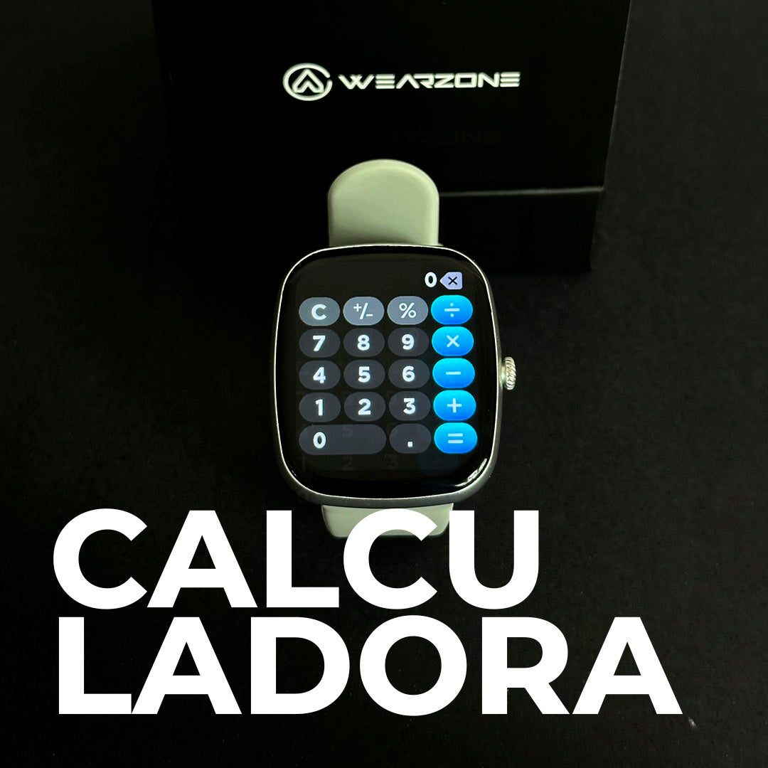 Simples e Resistente: Smartwatch Esportivo WEARZONE EASY com Bateria de Longa Duração e Proteção à Água