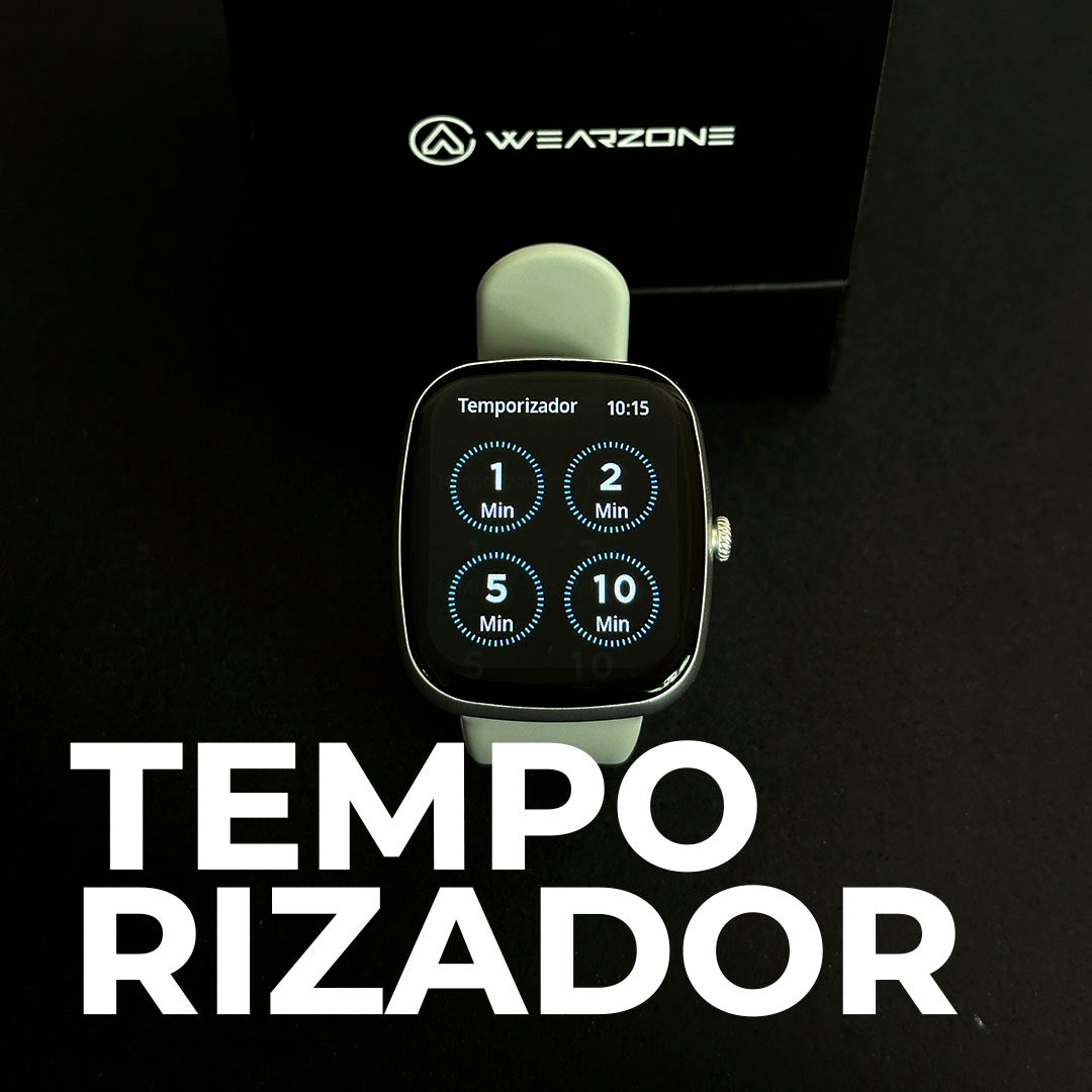 Simples e Resistente: Smartwatch Esportivo WEARZONE EASY com Bateria de Longa Duração e Proteção à Água