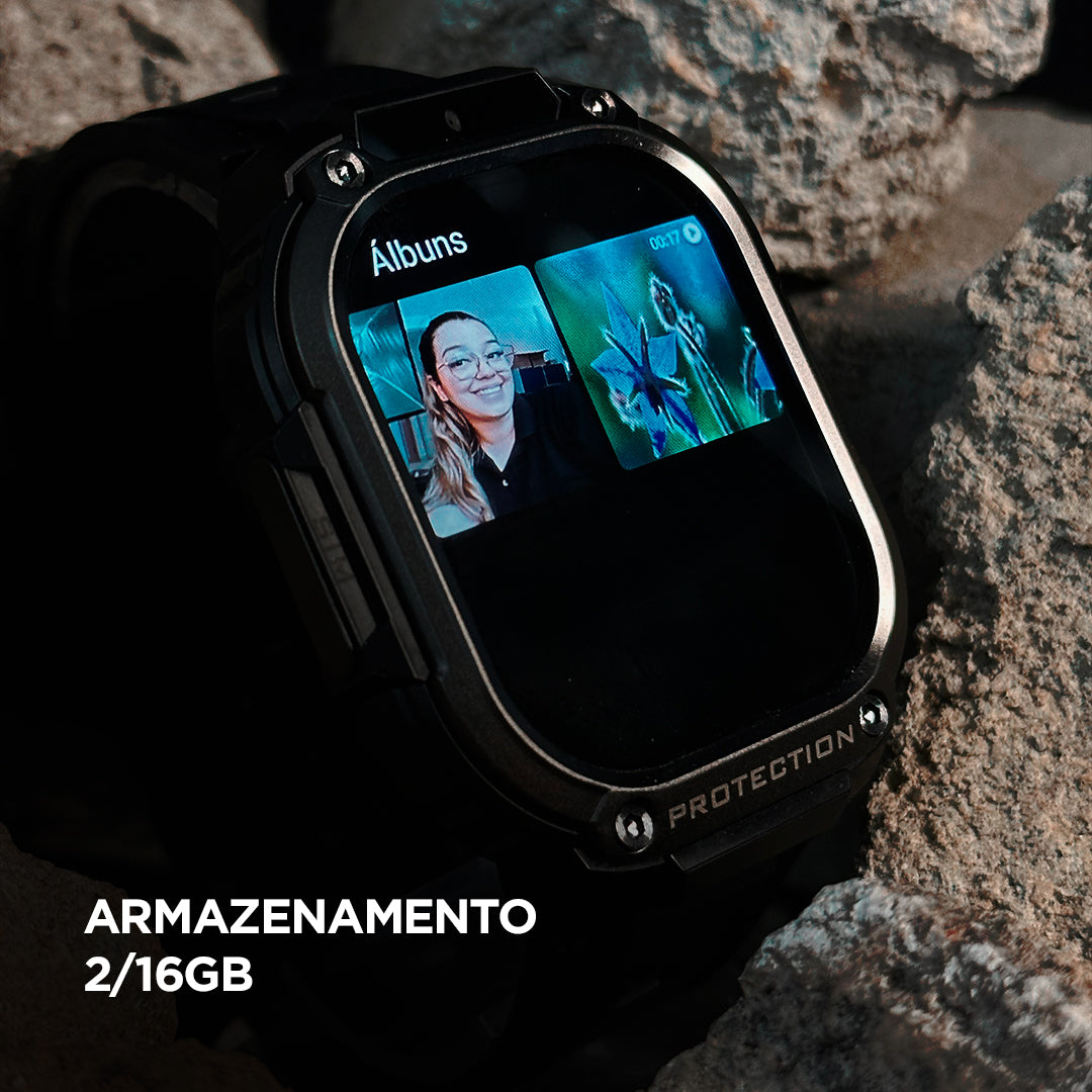 HORIZON TITAN 4G: O Smartwatch Standalone Definitivo com 950mAh de Bateria, 16GB e Tela Amoled