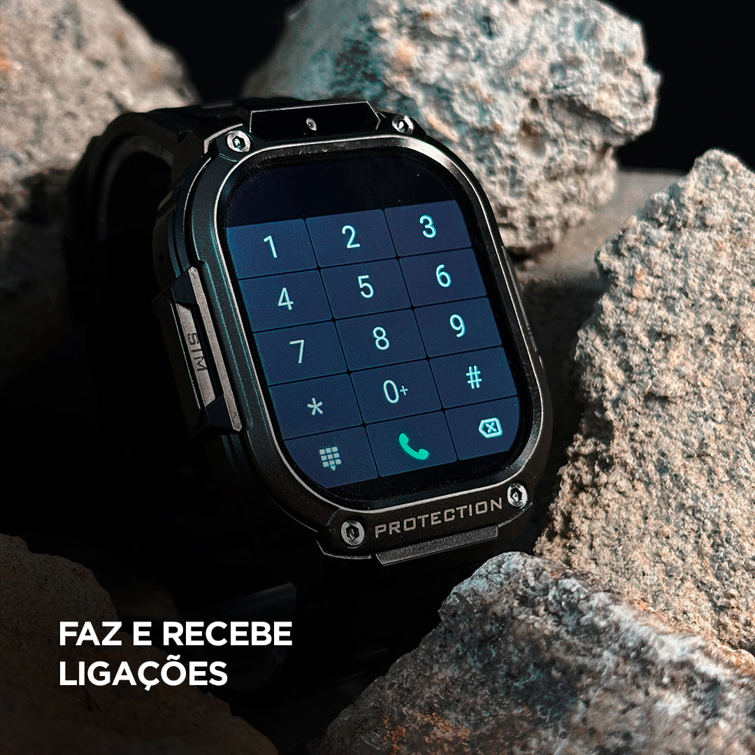 HORIZON TITAN 4G: O Smartwatch Standalone Definitivo com 950mAh de Bateria, 16GB e Tela Amoled