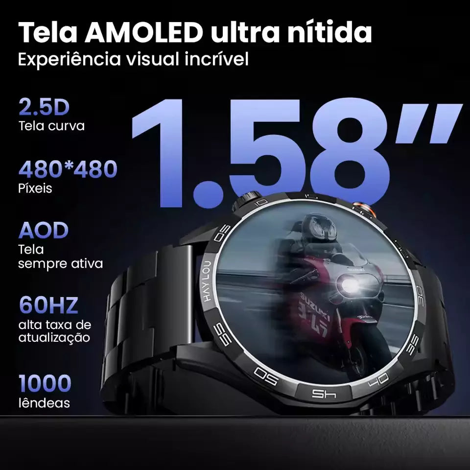 A Evolução Chegou: Lançamento Haylou Solar 5 com Tela AMOLED, NFC e Proteção à Água