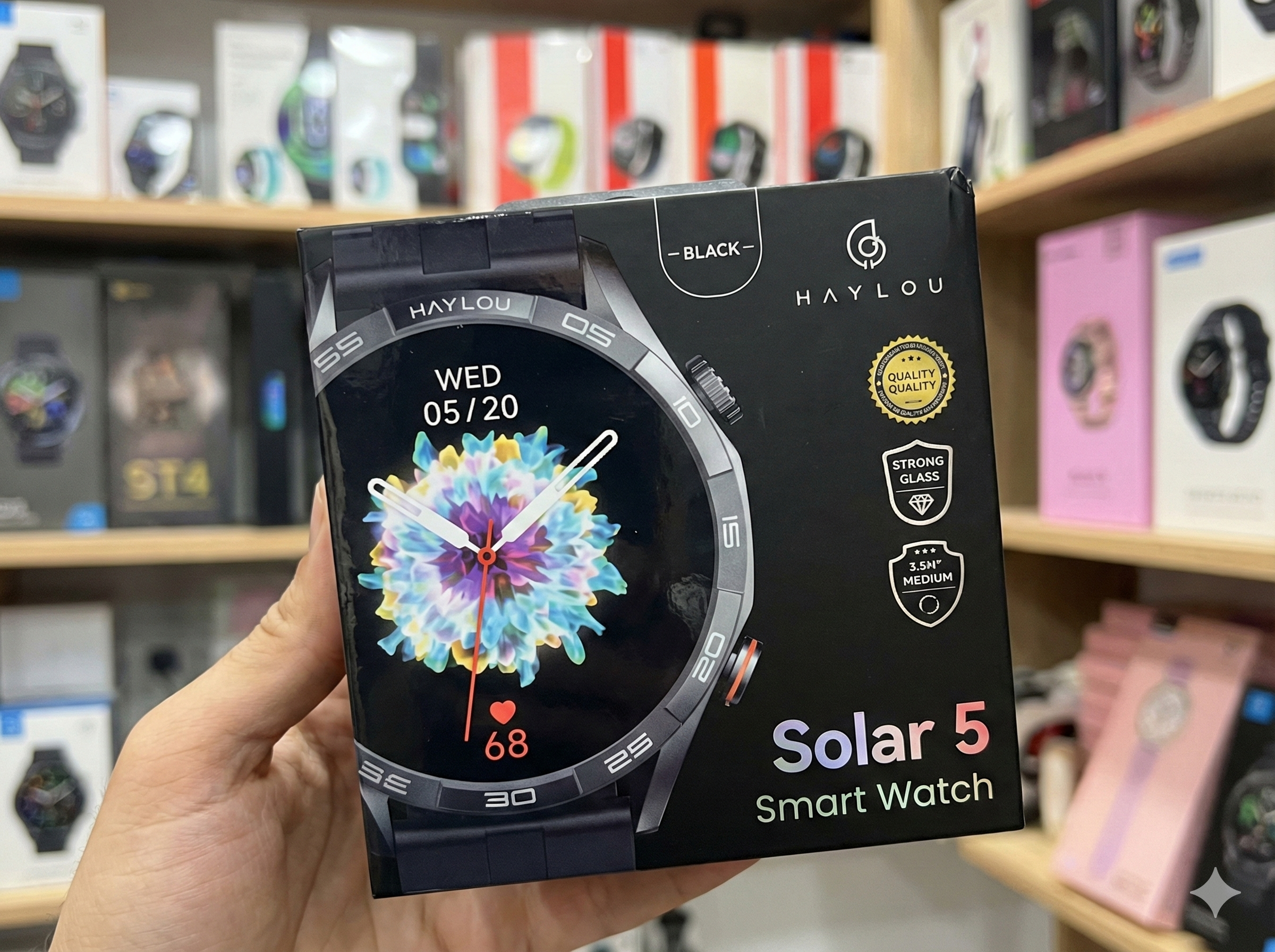 A Evolução Chegou: Lançamento Haylou Solar 5 com Tela AMOLED, NFC e Proteção à Água