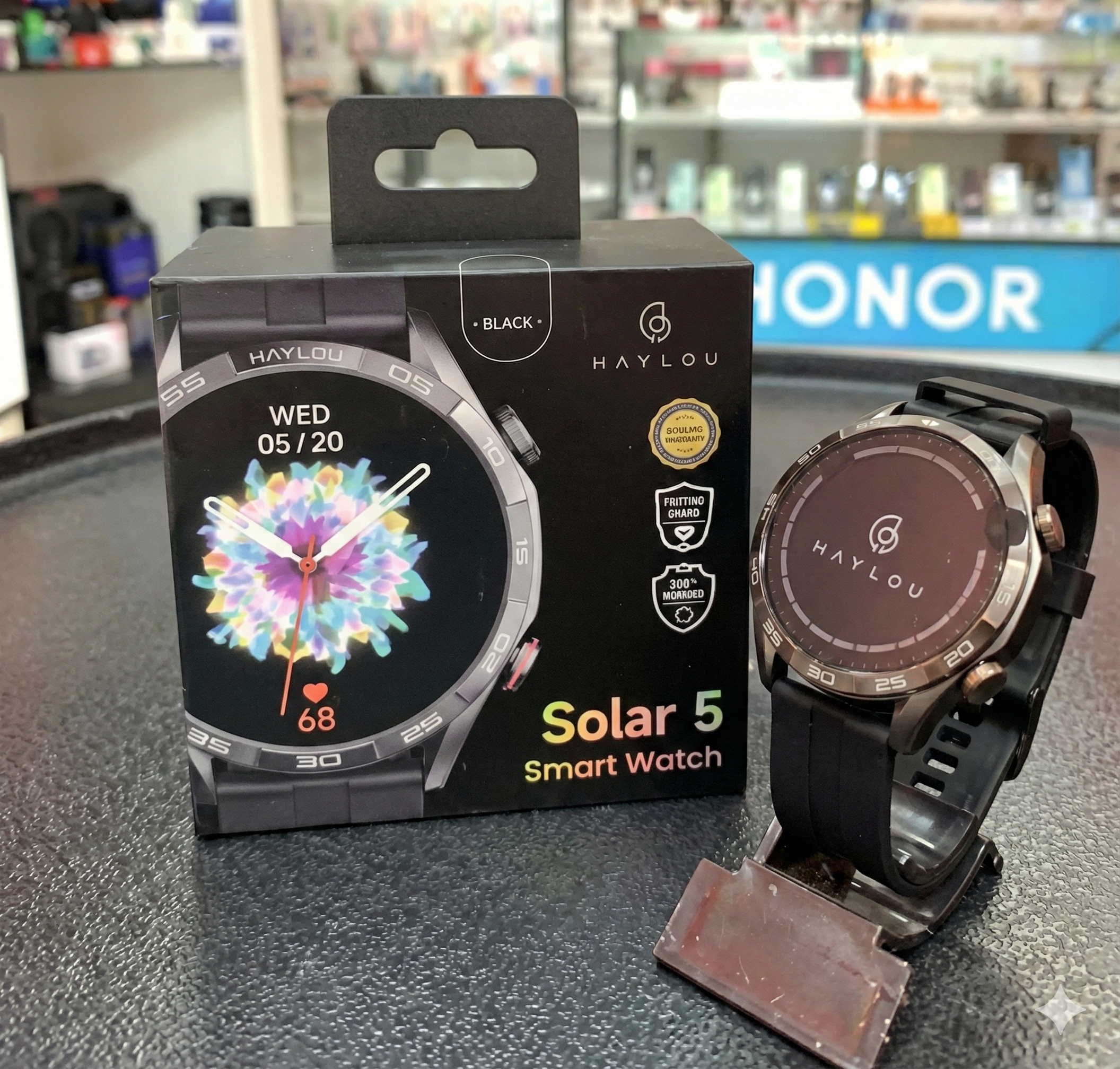 A Evolução Chegou: Lançamento Haylou Solar 5 com Tela AMOLED, NFC e Proteção à Água