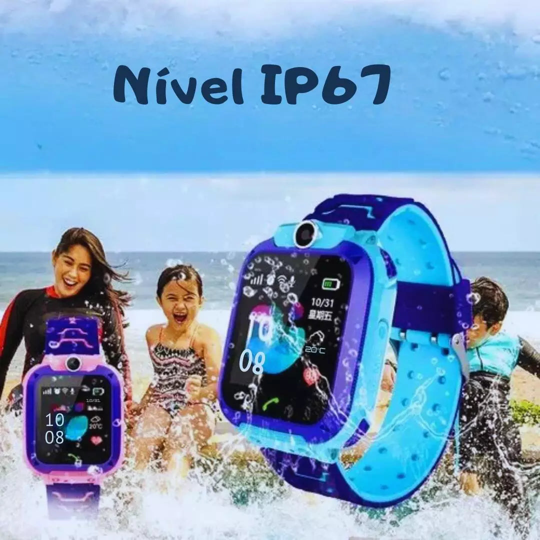 Segurança Total para seu Filho: Smartwatch Howear C3 com Localizador GPS, Botão SOS e Chip 4G