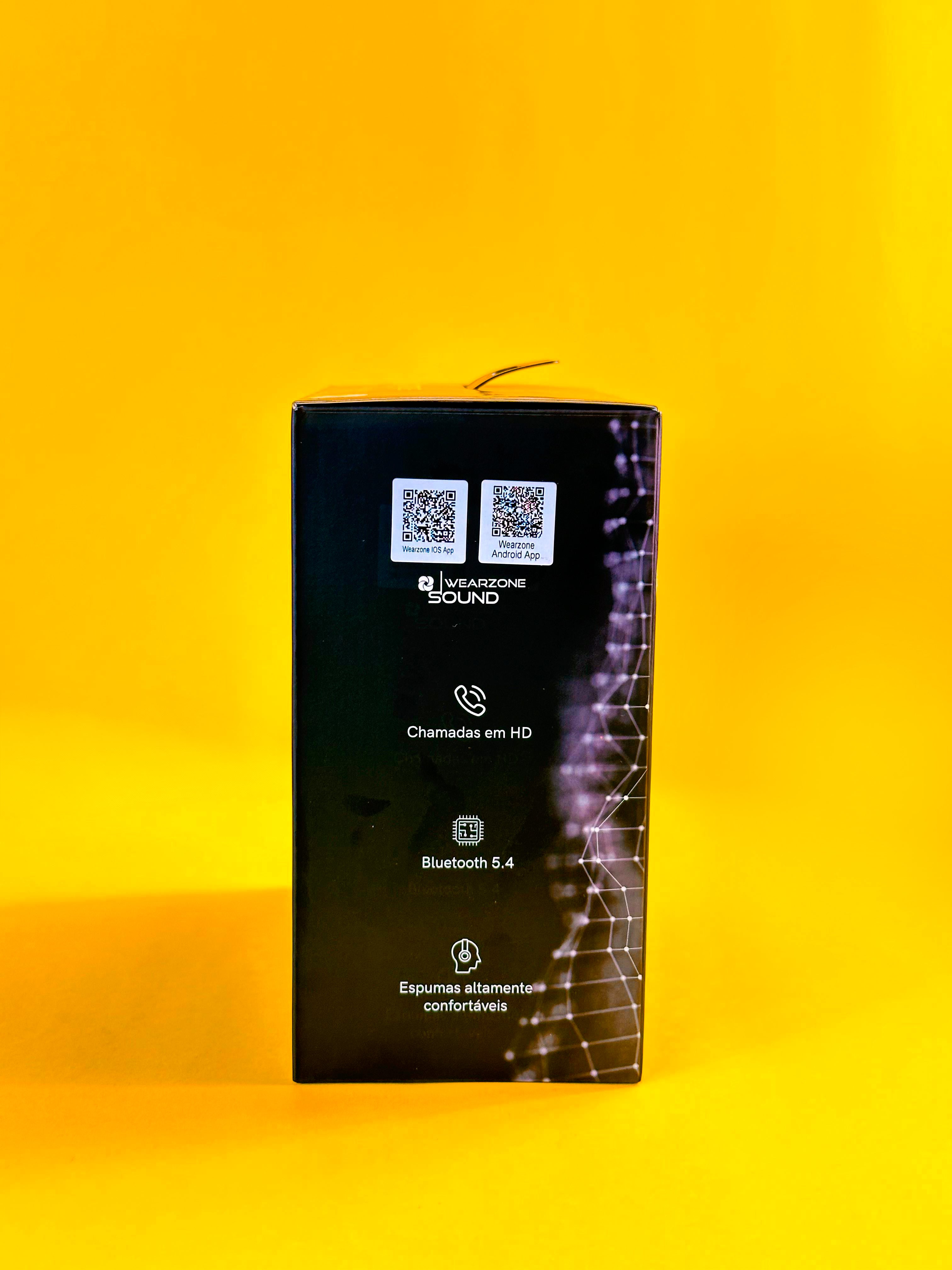 Headset WZ08: 60 Horas de Bateria para Foco Total com Cancelamento de Ruído Profundo e Chamadas HD