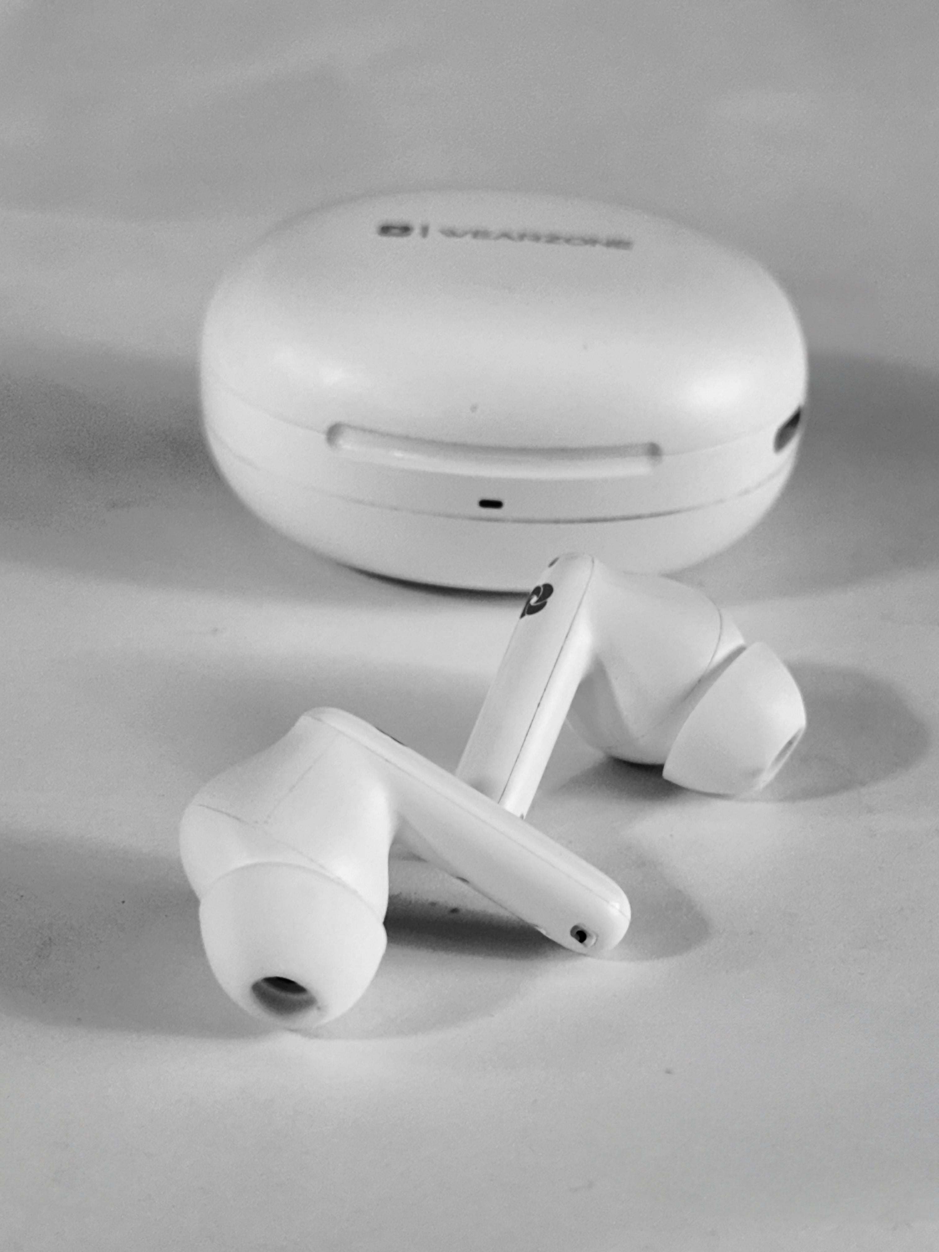 Conecte 2 Dispositivos: Fone TWS WZ06 com Cancelamento de Ruído (ANC) e Microfone ENC