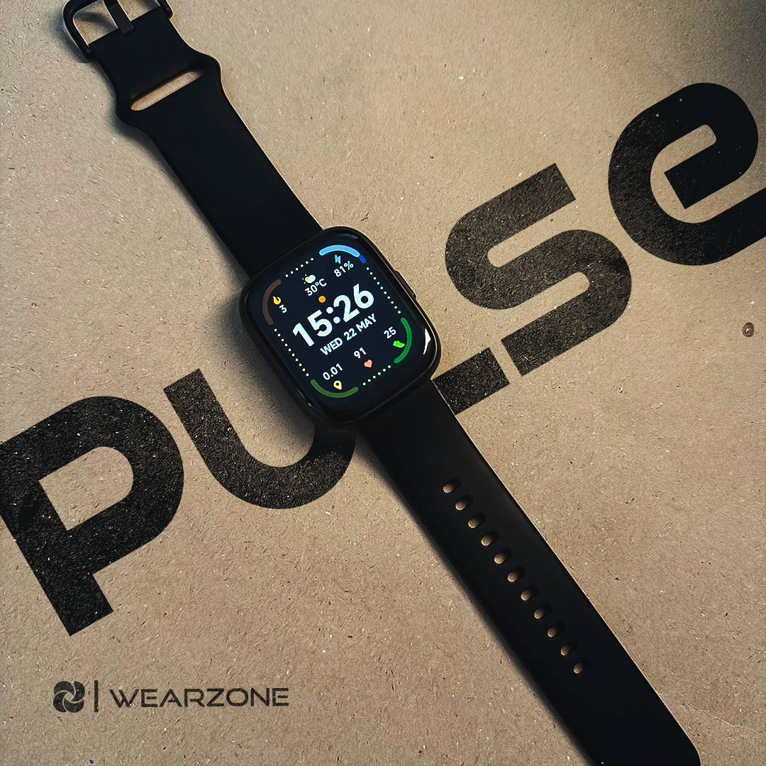 Smartwatch PULSE WEARZONE: Comande Tudo com Alexa Integrada, Bateria de 7 Dias e Proteção 3ATM