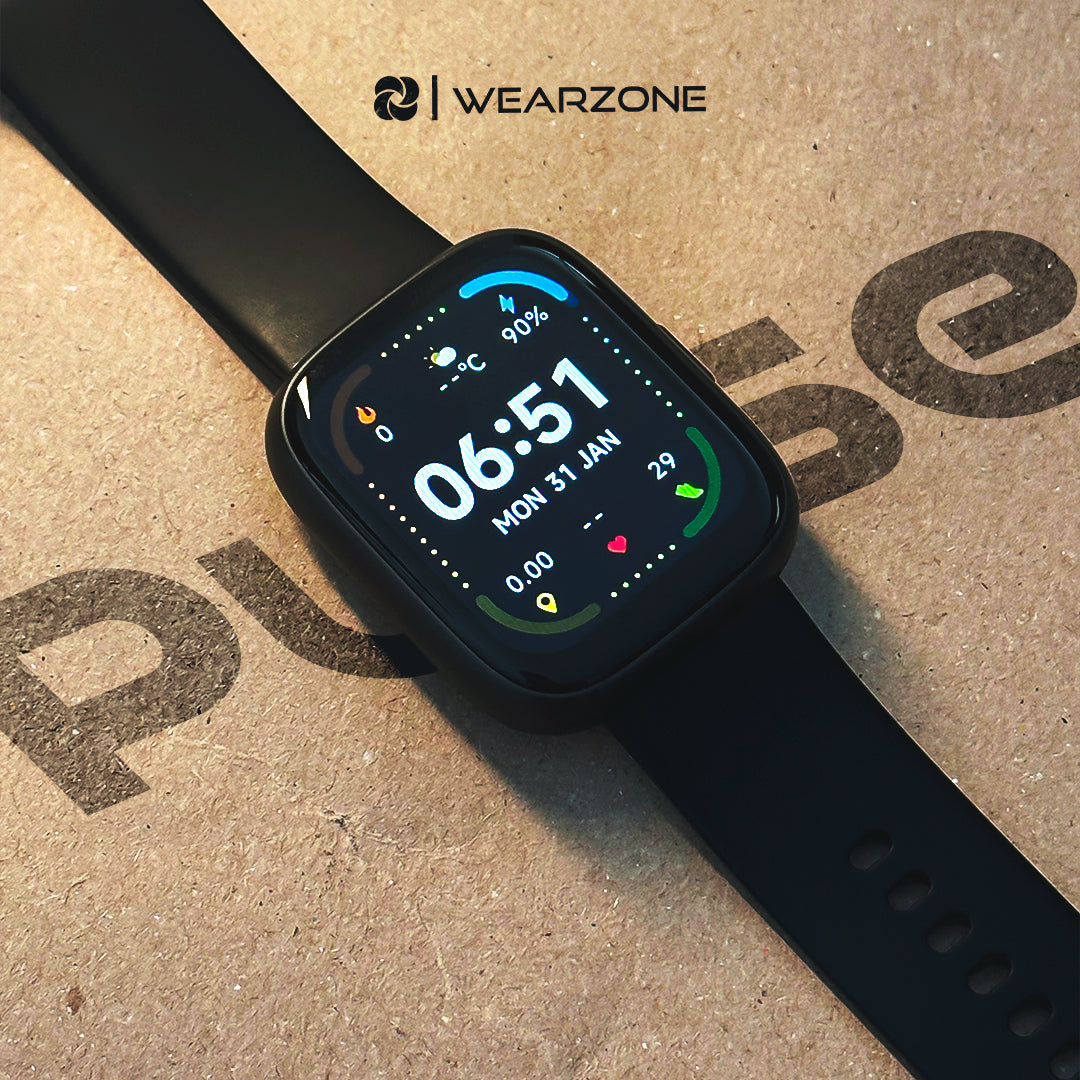 Smartwatch PULSE WEARZONE: Comande Tudo com Alexa Integrada, Bateria de 7 Dias e Proteção 3ATM