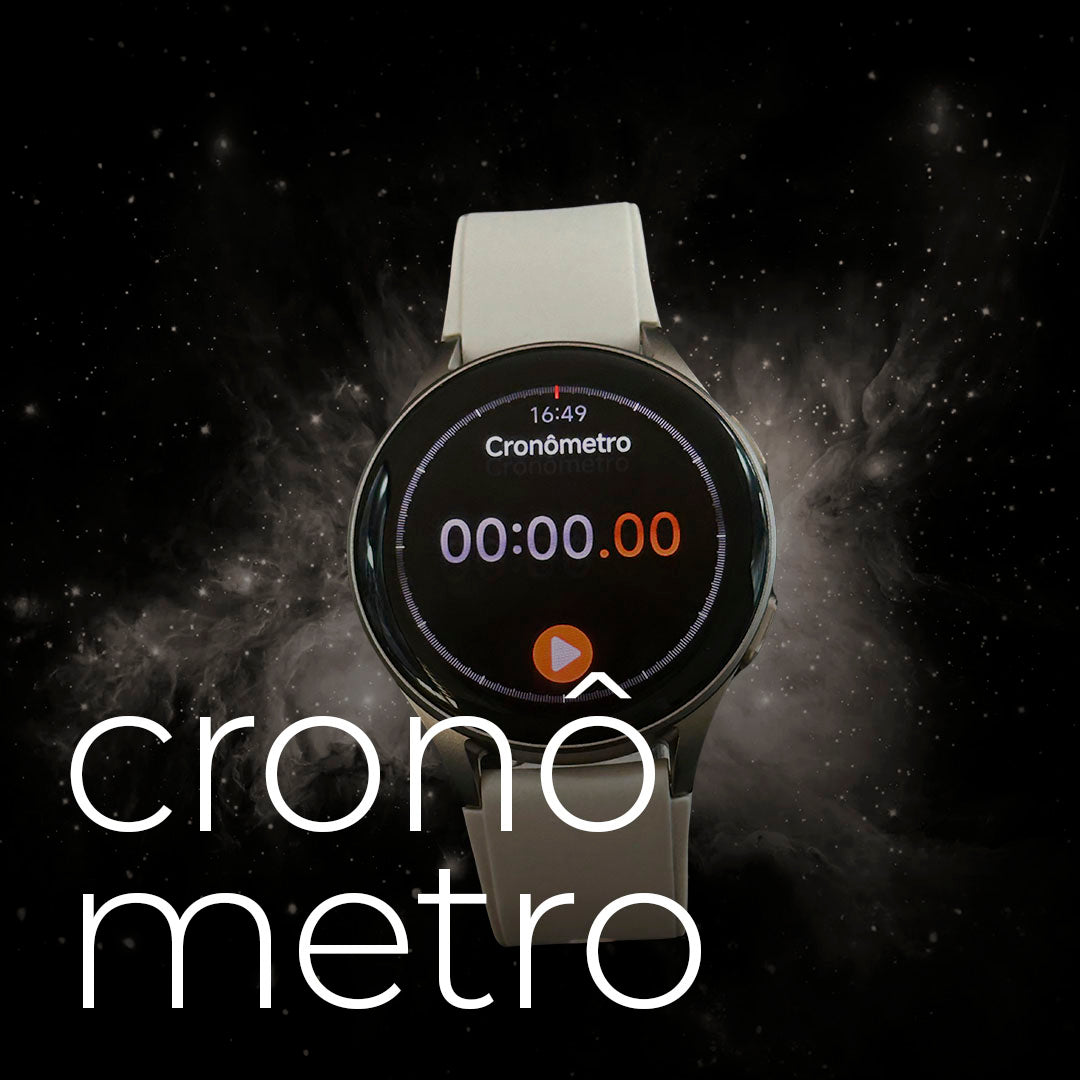 Esqueça o Carregador: Smartwatch ÓRION com 10 Dias de Bateria, Tela AMOLED e Alexa