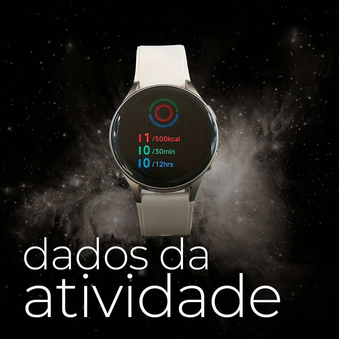 Esqueça o Carregador: Smartwatch ÓRION com 10 Dias de Bateria, Tela AMOLED e Alexa