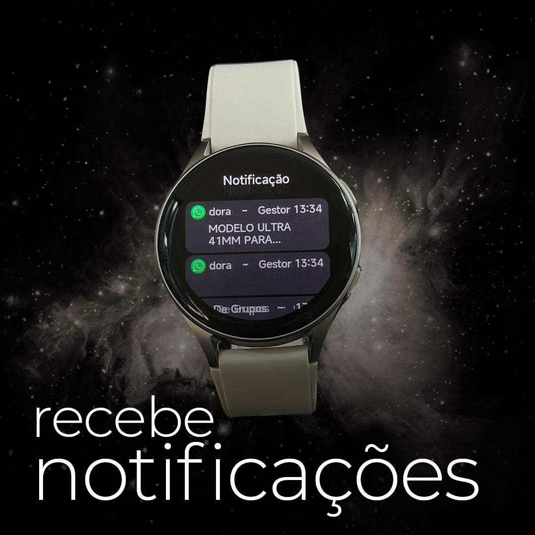 Esqueça o Carregador: Smartwatch ÓRION com 10 Dias de Bateria, Tela AMOLED e Alexa