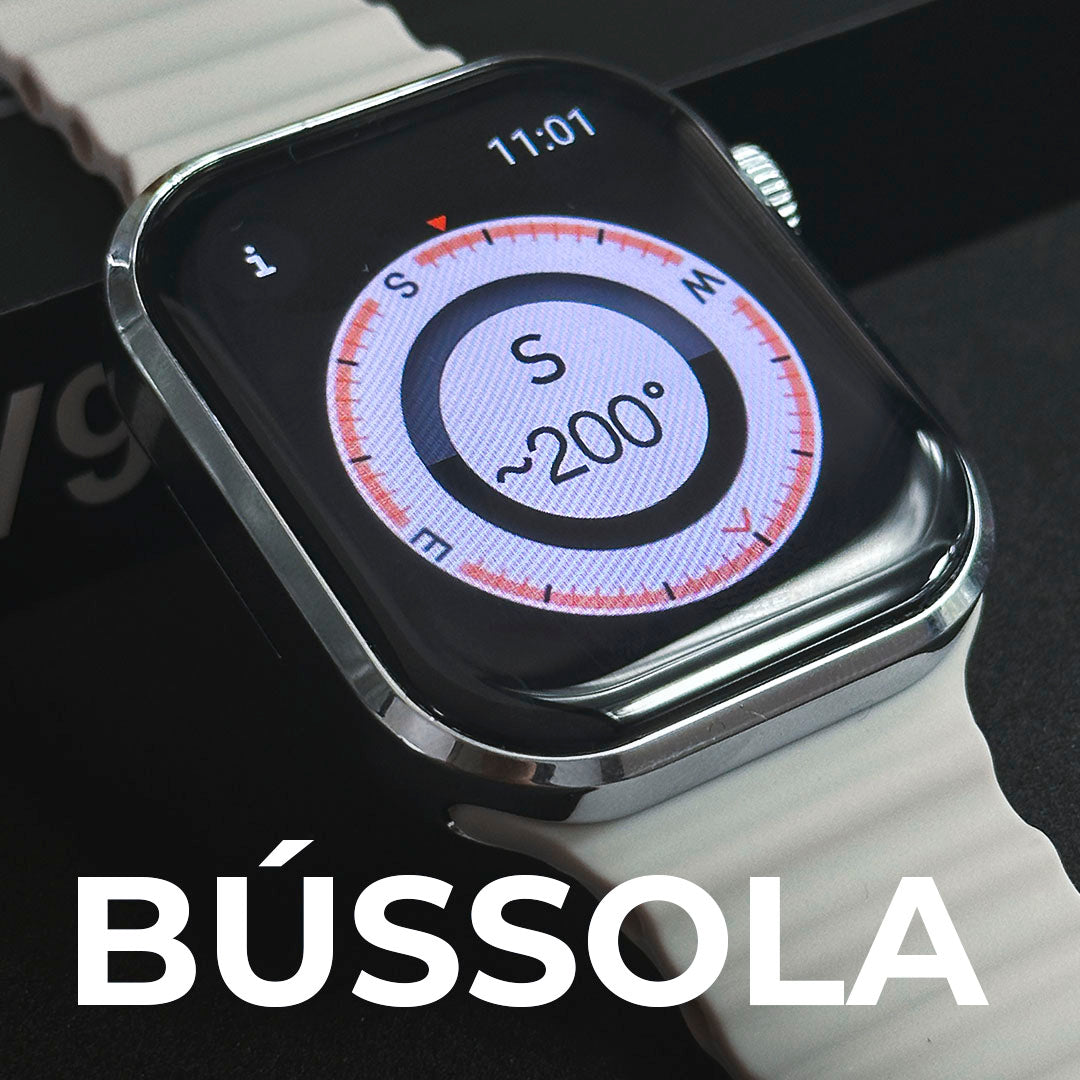 Zero Travamentos: Smartwatch Xv9 Pro com CPU Dual Core e Tela Nível AMOLED