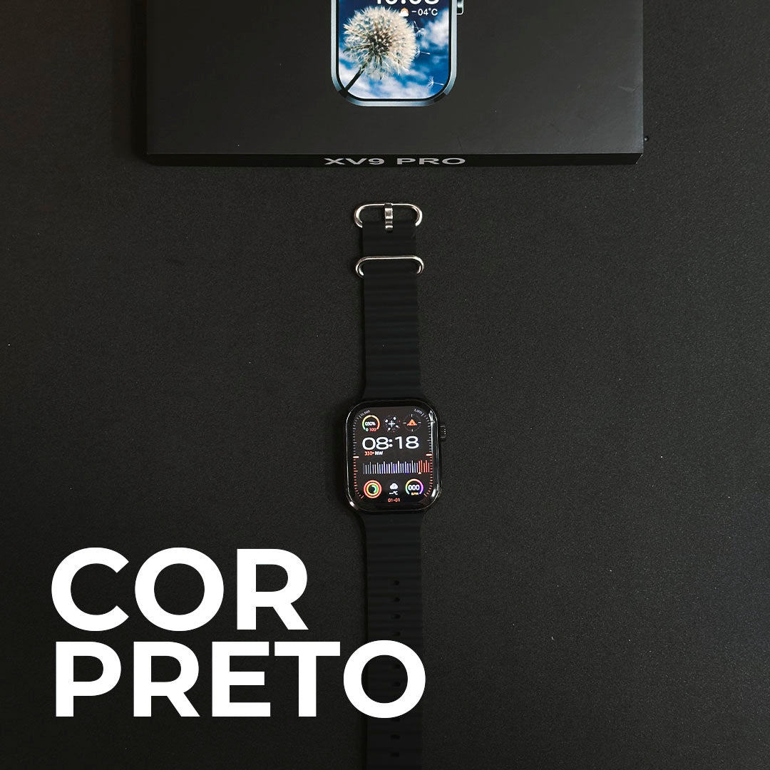 Zero Travamentos: Smartwatch Xv9 Pro com CPU Dual Core e Tela Nível AMOLED