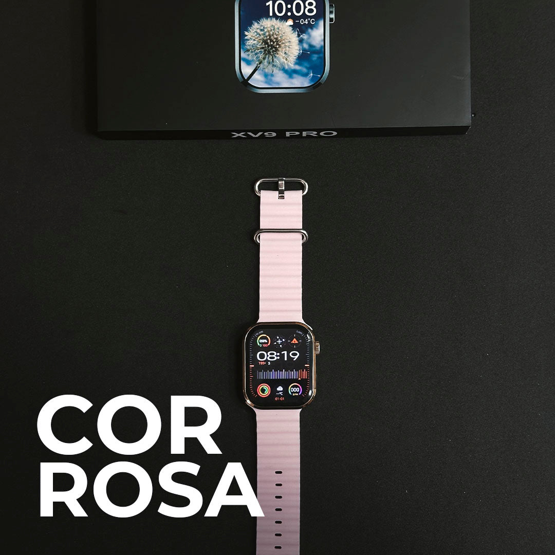 Zero Travamentos: Smartwatch Xv9 Pro com CPU Dual Core e Tela Nível AMOLED