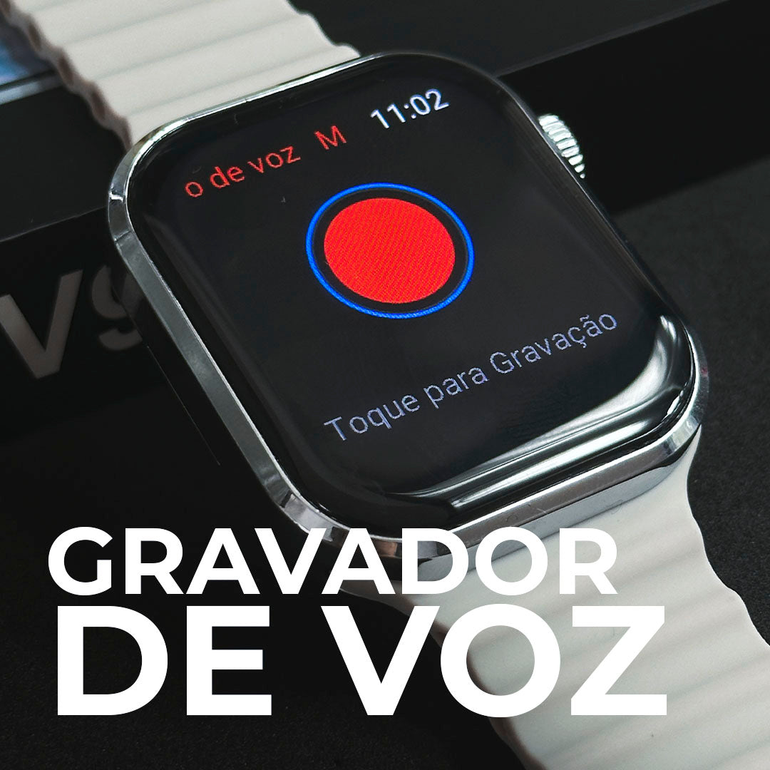 Zero Travamentos: Smartwatch Xv9 Pro com CPU Dual Core e Tela Nível AMOLED