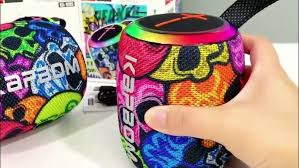 Música Sem Limites: Caixa Bluetooth KA-8193 100% À Prova D'Água (Ideal p/ Piscina e Banho)