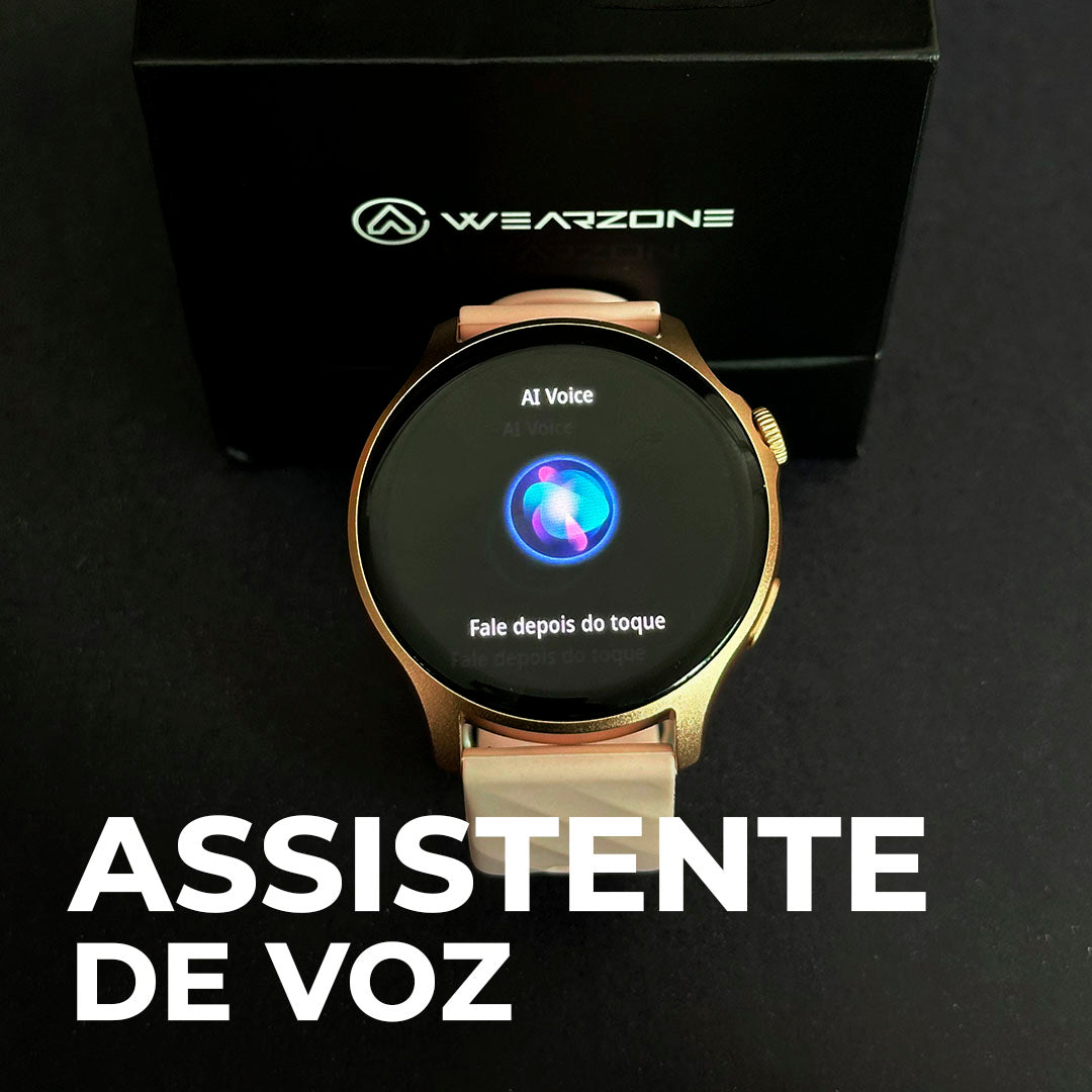 Cores Vibrantes, Vida Ativa: Smartwatch LIFE com Tela AMOLED, 100 Esportes e Bateria de Longa Duração