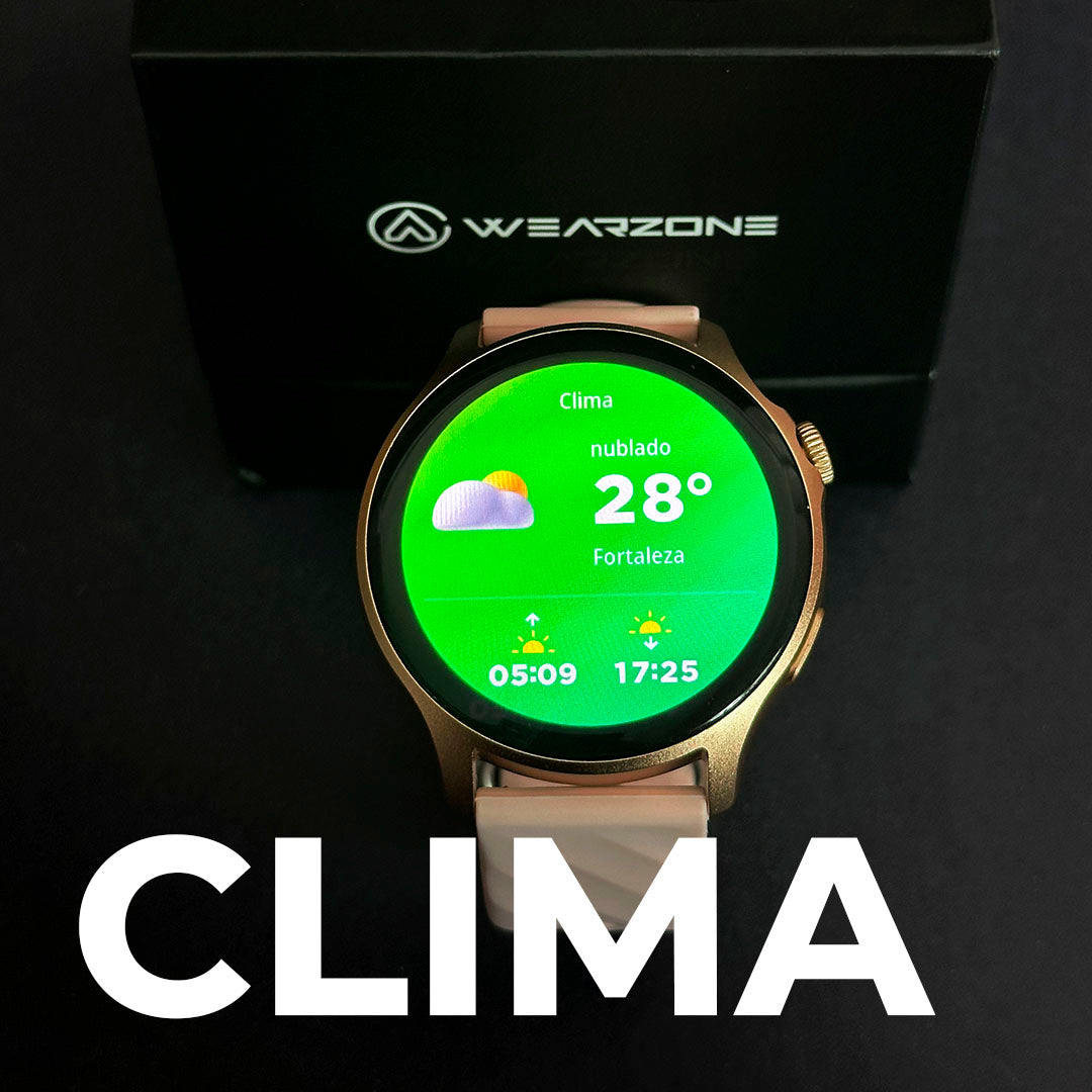 Cores Vibrantes, Vida Ativa: Smartwatch LIFE com Tela AMOLED, 100 Esportes e Bateria de Longa Duração