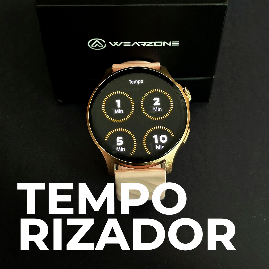 Cores Vibrantes, Vida Ativa: Smartwatch LIFE com Tela AMOLED, 100 Esportes e Bateria de Longa Duração