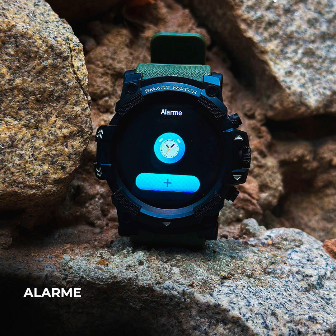 Smartwatch THUNDER: O Relógio com GPS Feito para Todos os Seus Treinos. Descubra 100 Modos de Esporte.