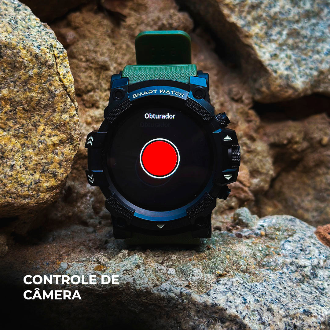 Smartwatch THUNDER: O Relógio com GPS Feito para Todos os Seus Treinos. Descubra 100 Modos de Esporte.