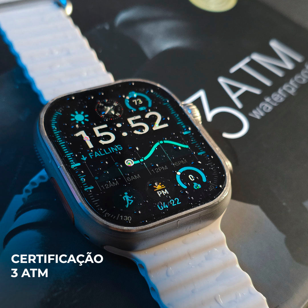 Música sem Celular + Natação: Smartwatch U4 PRO com 1GB de Memória e Resistência 3ATM