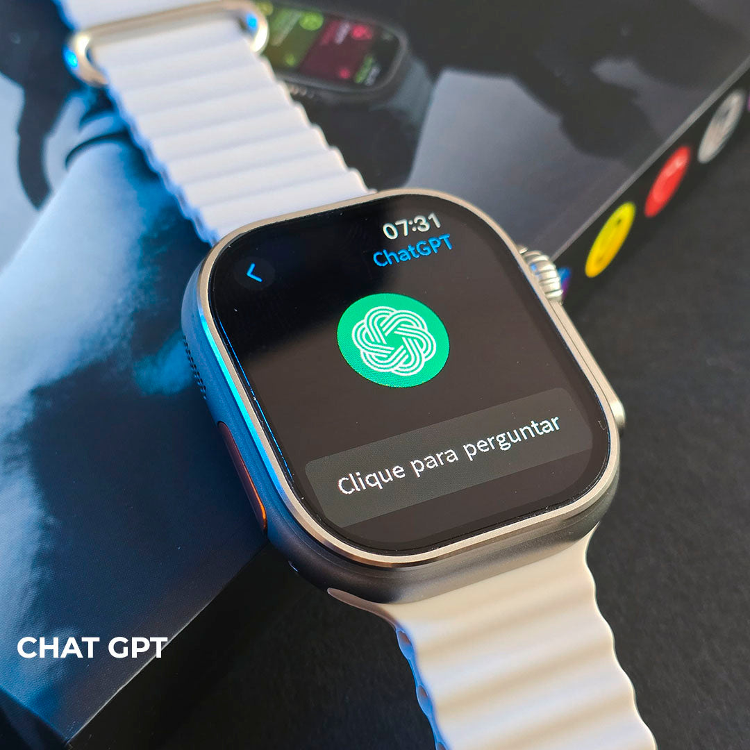 Música sem Celular + Natação: Smartwatch U4 PRO com 1GB de Memória e Resistência 3ATM