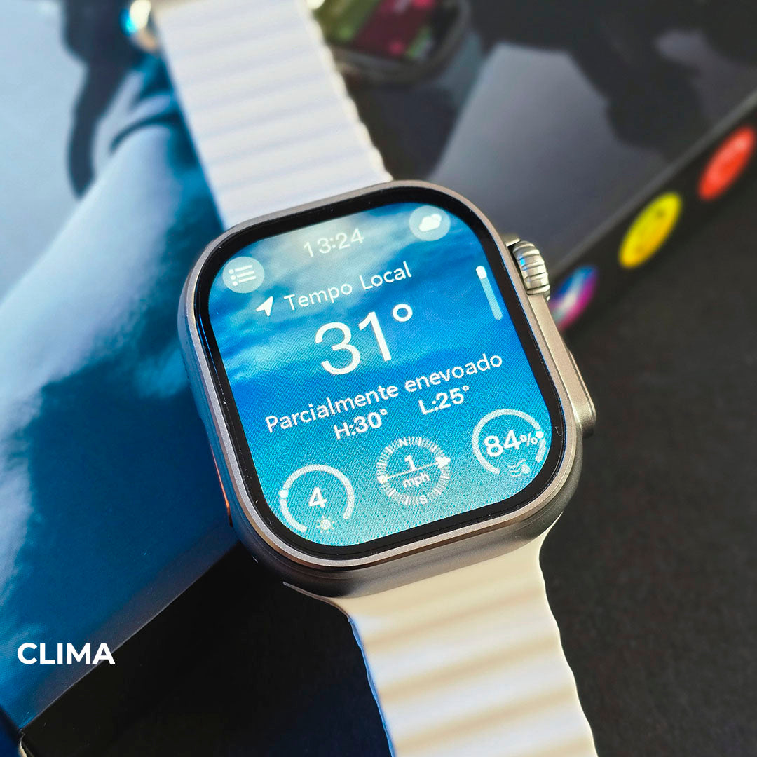 Música sem Celular + Natação: Smartwatch U4 PRO com 1GB de Memória e Resistência 3ATM