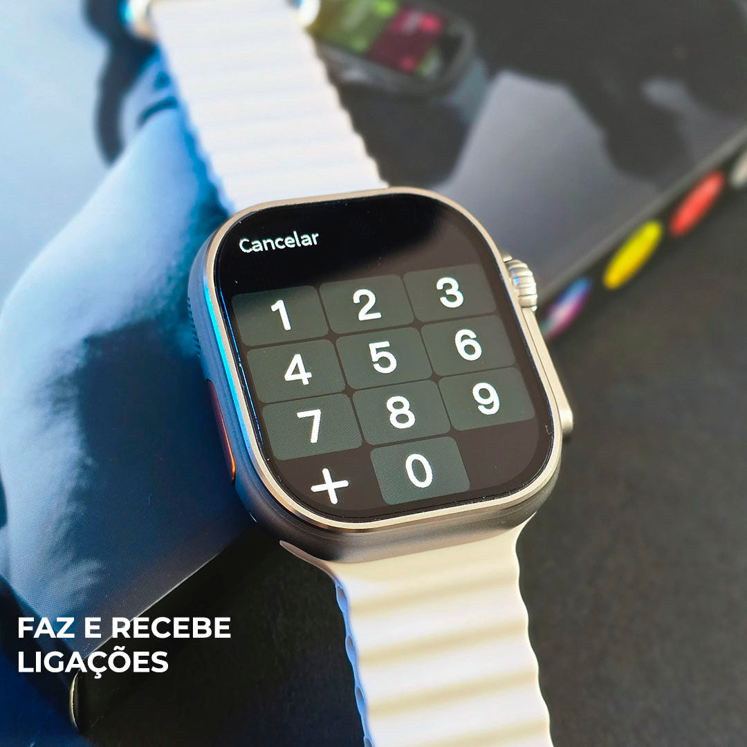 Música sem Celular + Natação: Smartwatch U4 PRO com 1GB de Memória e Resistência 3ATM