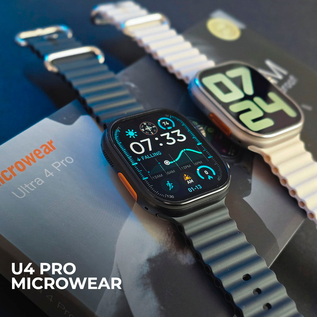 Música sem Celular + Natação: Smartwatch U4 PRO com 1GB de Memória e Resistência 3ATM