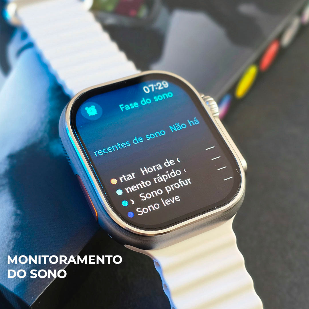 Música sem Celular + Natação: Smartwatch U4 PRO com 1GB de Memória e Resistência 3ATM