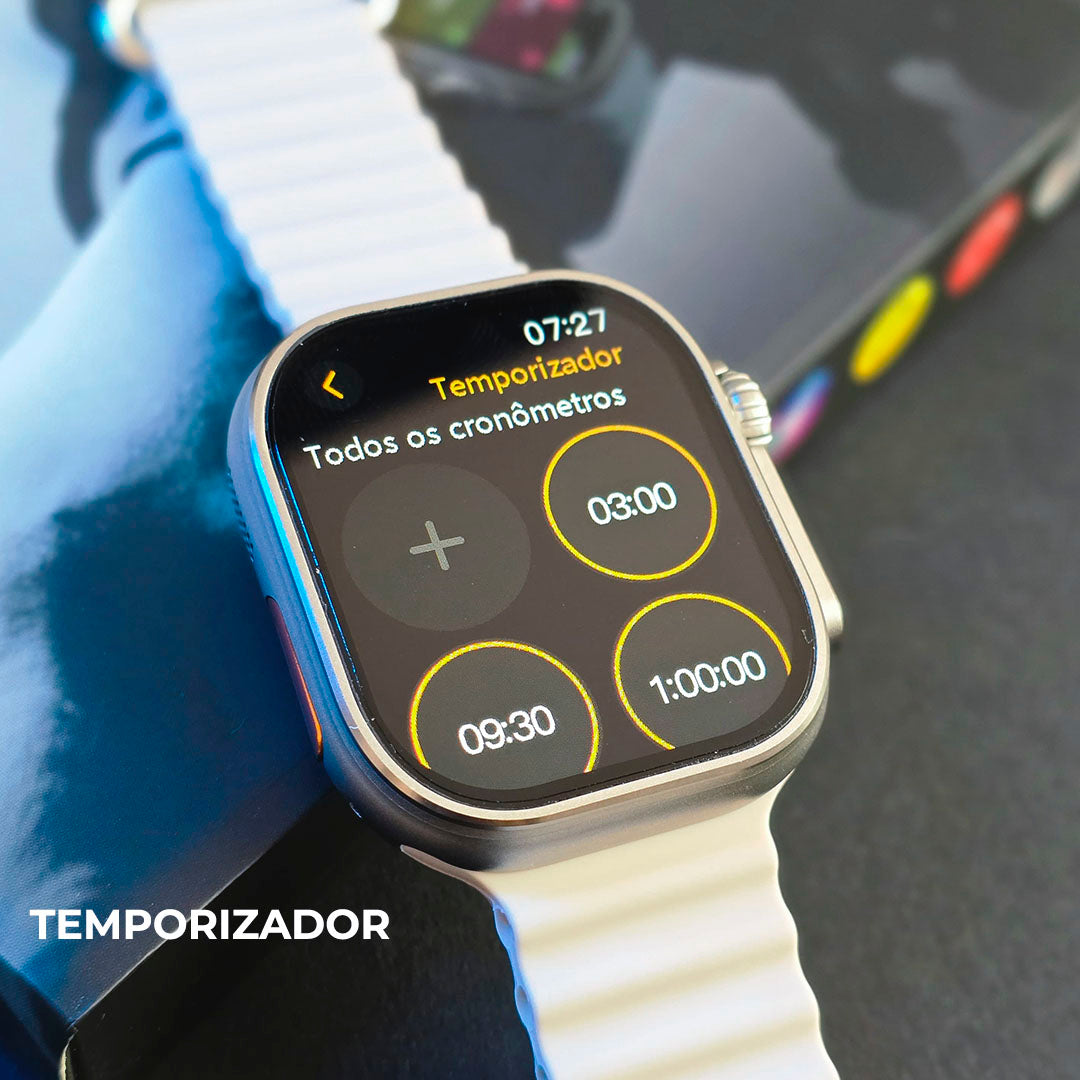 Música sem Celular + Natação: Smartwatch U4 PRO com 1GB de Memória e Resistência 3ATM