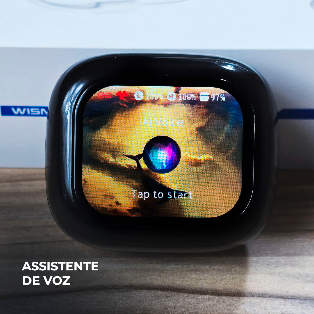 Imersão Total: Fone Wisme WT 7 com Cancelamento de Ruído (ANC) e Smart Case Touch