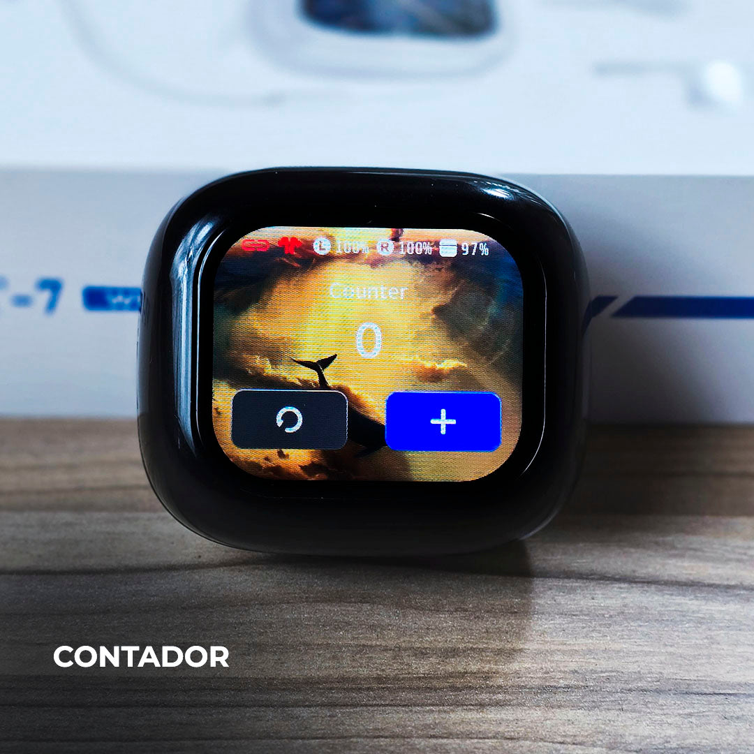 Imersão Total: Fone Wisme WT 7 com Cancelamento de Ruído (ANC) e Smart Case Touch