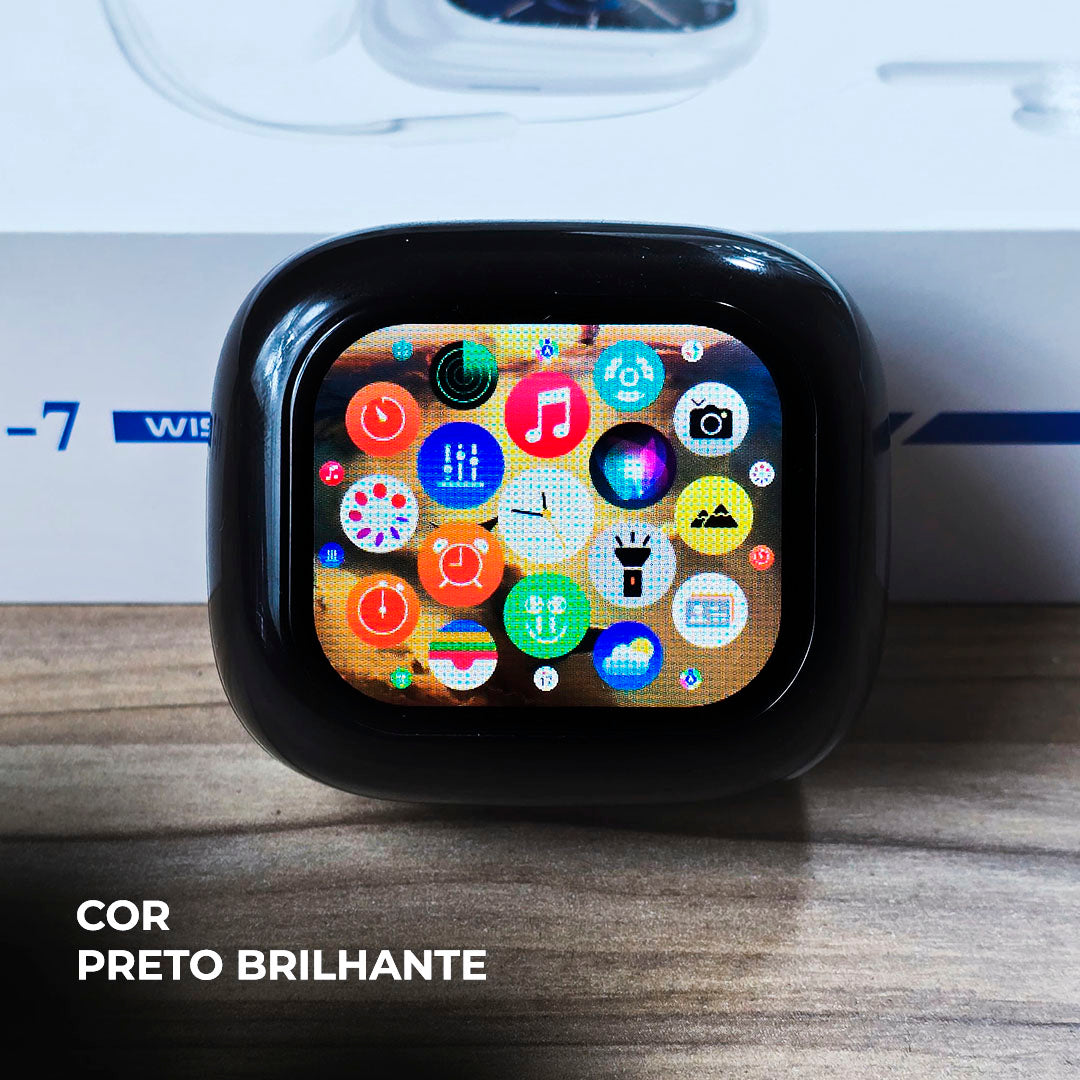 Imersão Total: Fone Wisme WT 7 com Cancelamento de Ruído (ANC) e Smart Case Touch