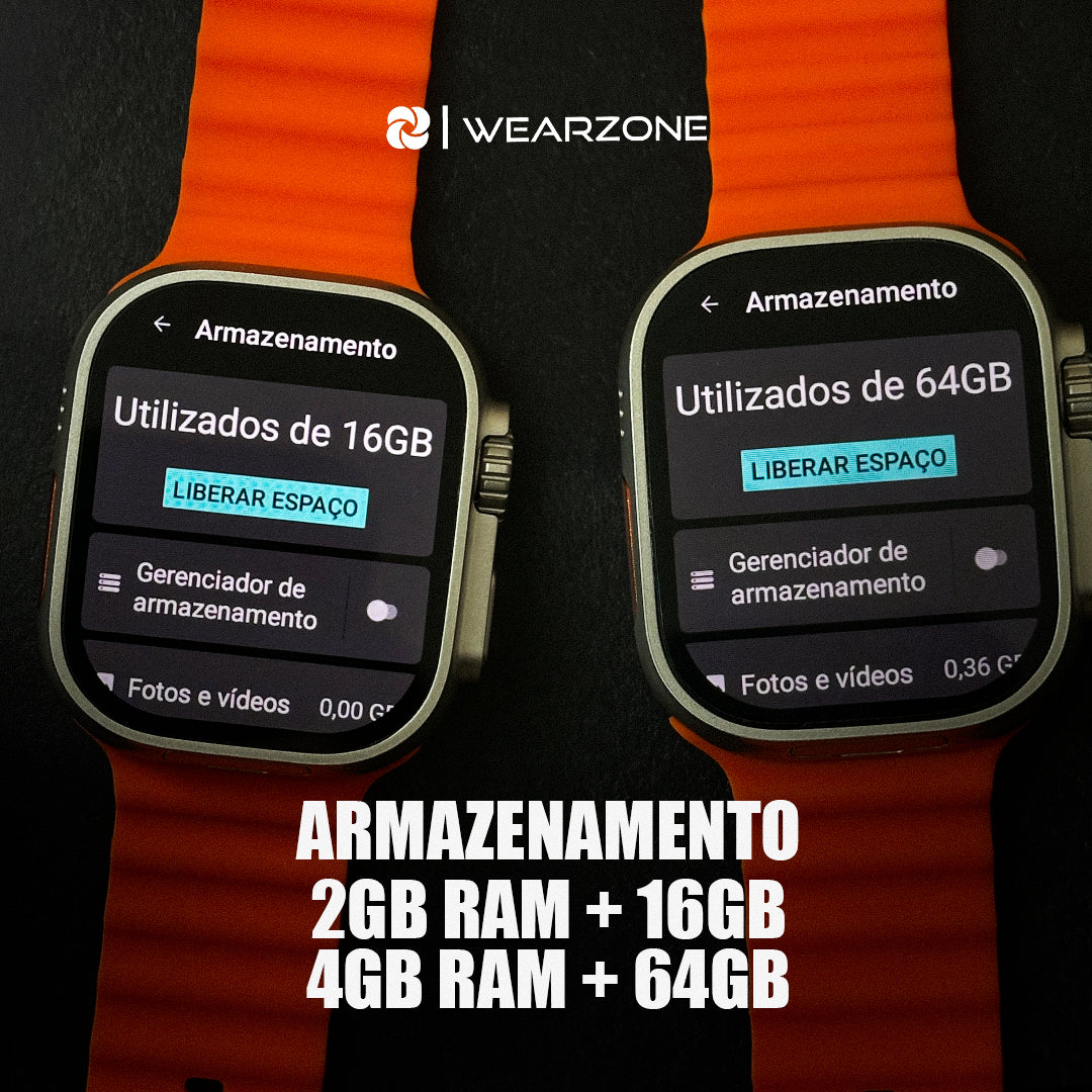 Horizon Pro: O Gadget Definitivo. Smartwatch com Câmera Rotativa, Pagamento NFC e 16GB de Memória