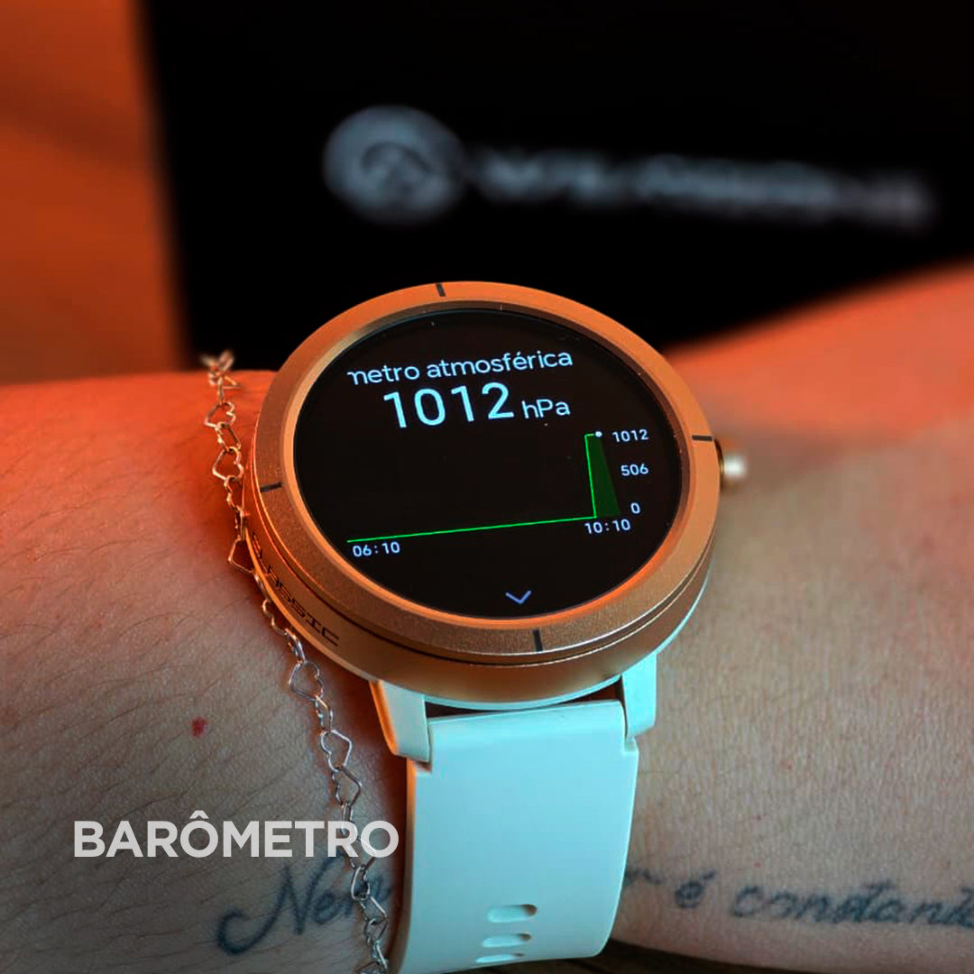 Smartwatch WEARZONE FLARE: Nível Militar IP69k e Proteção Total contra Água do Mar (GPS + 5ATM)