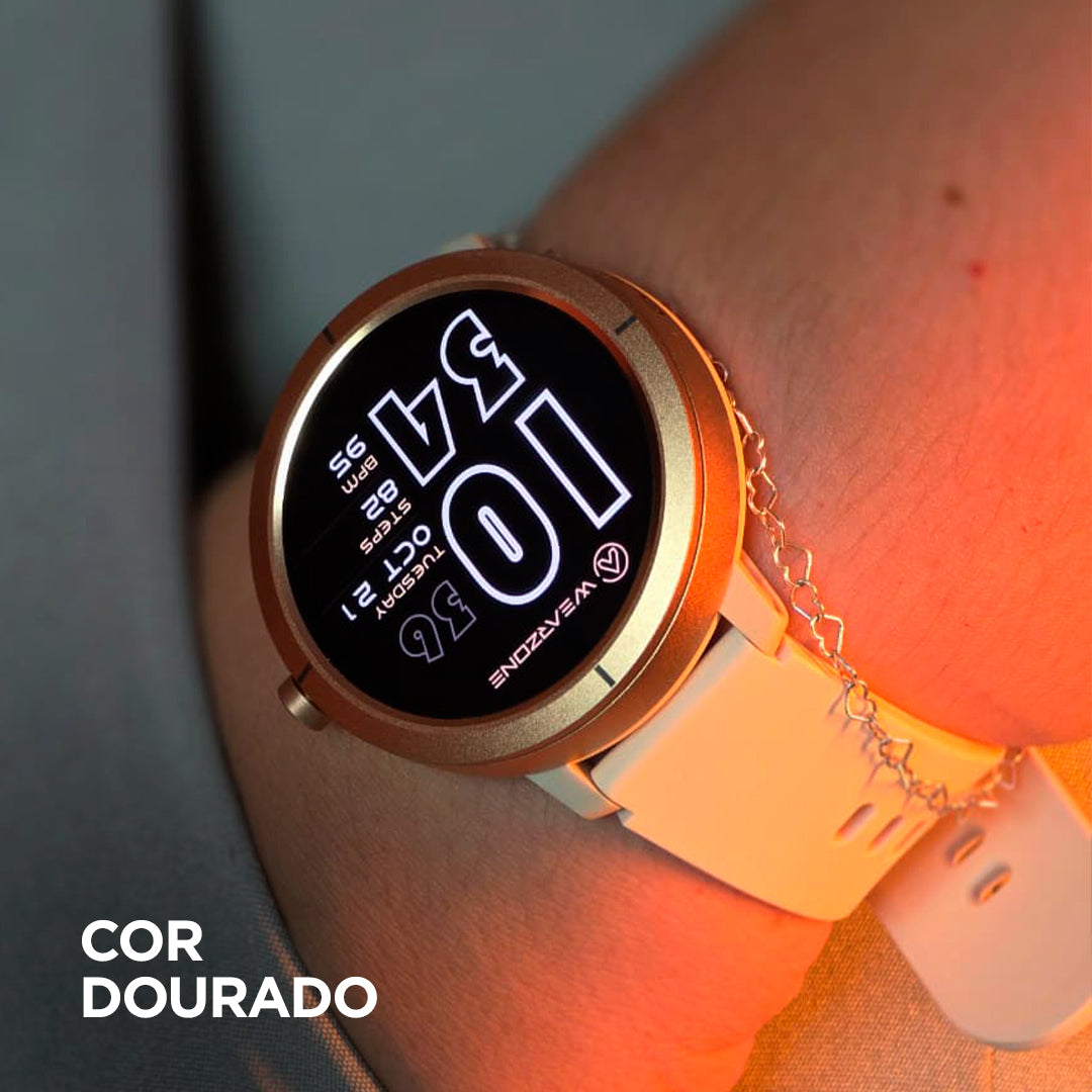 Smartwatch WEARZONE FLARE: Nível Militar IP69k e Proteção Total contra Água do Mar (GPS + 5ATM)