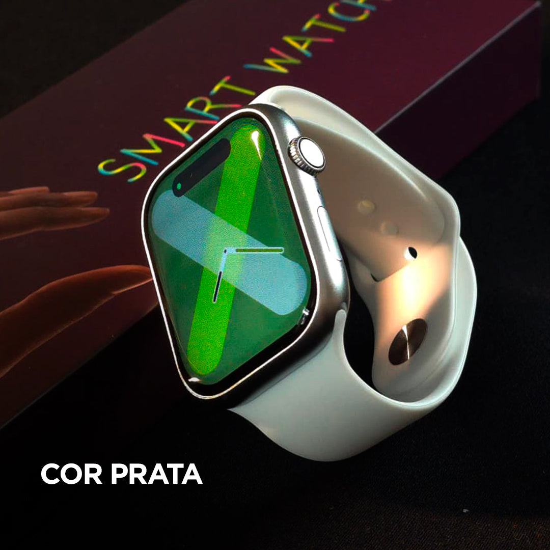 Lançamento Série 9: Smartwatch W29s com Função Toque Duplo (2 Gestos) e Tela de 47mm