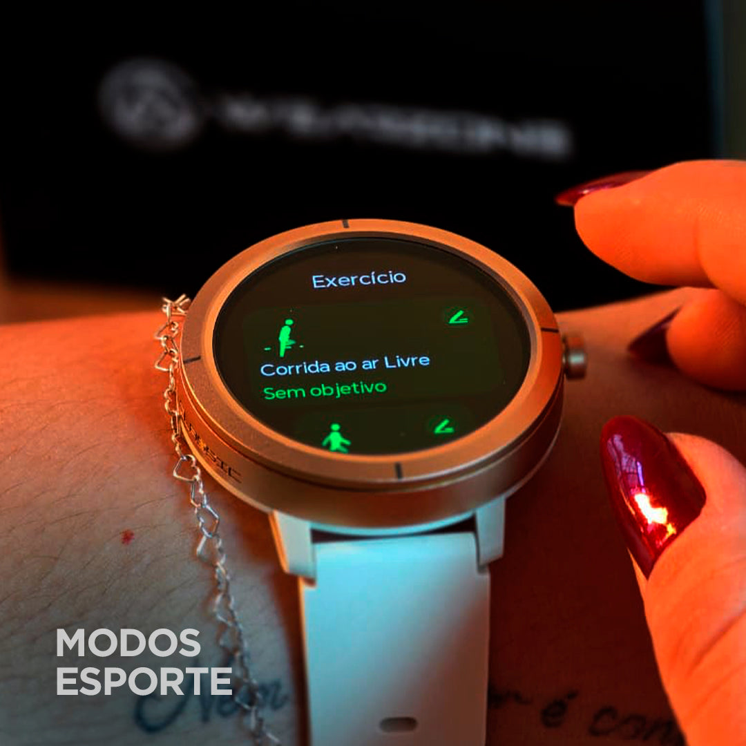 Smartwatch WEARZONE FLARE: Nível Militar IP69k e Proteção Total contra Água do Mar (GPS + 5ATM)