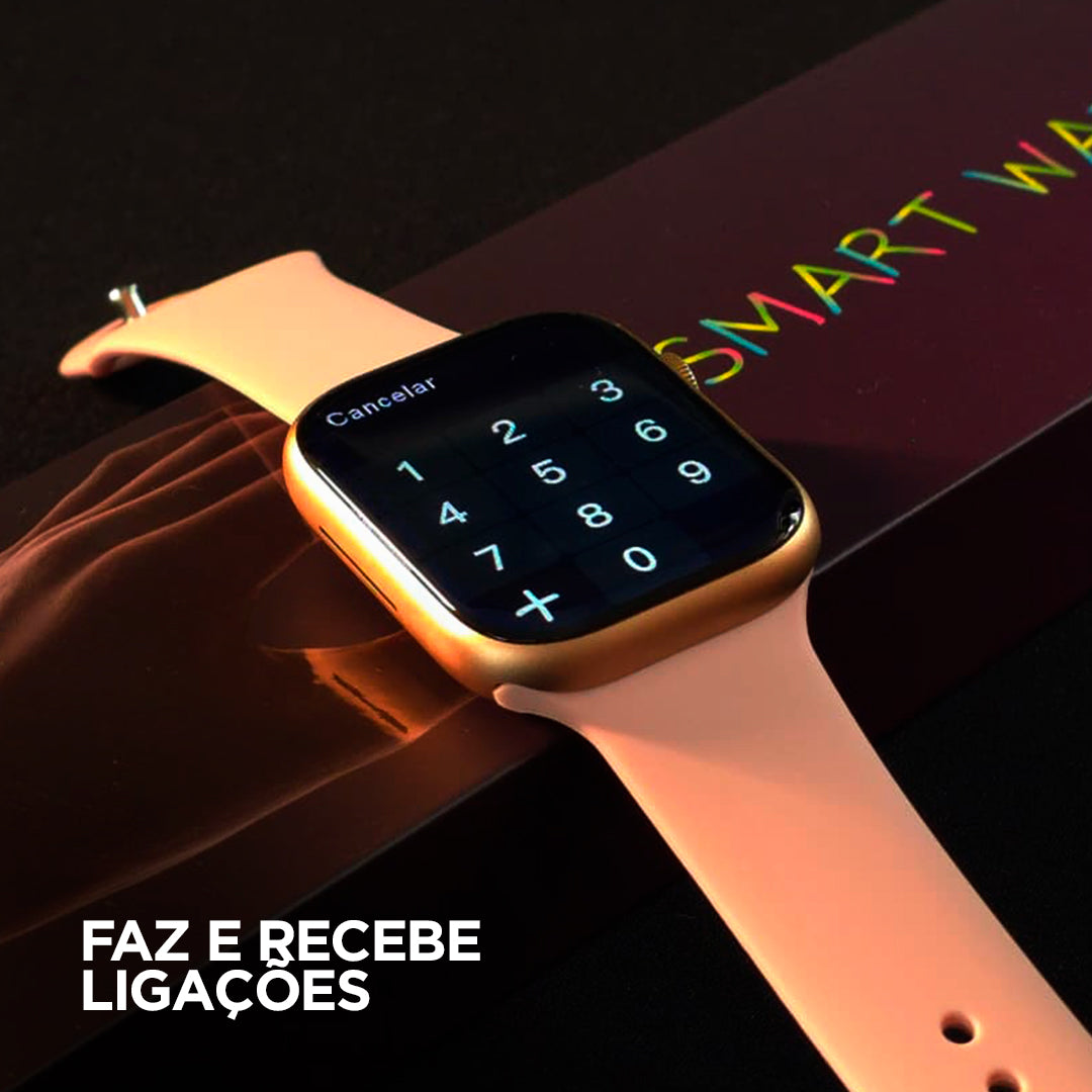 Lançamento Série 9: Smartwatch W29s com Função Toque Duplo (2 Gestos) e Tela de 47mm