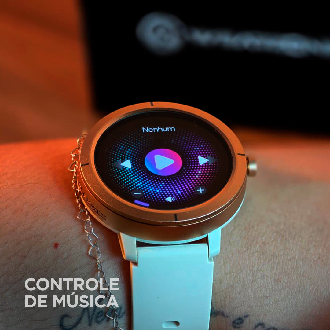 Smartwatch WEARZONE FLARE: Nível Militar IP69k e Proteção Total contra Água do Mar (GPS + 5ATM)