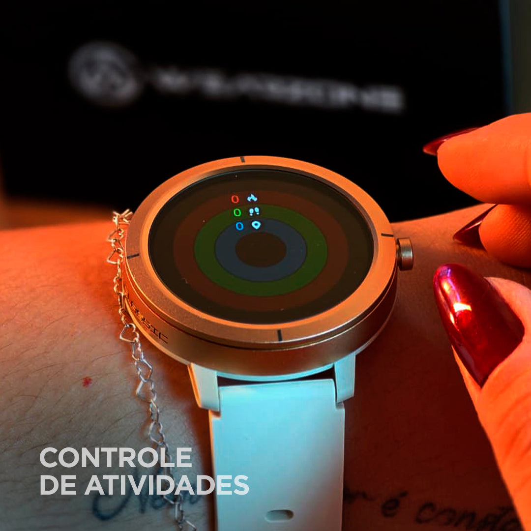 Smartwatch WEARZONE FLARE: Nível Militar IP69k e Proteção Total contra Água do Mar (GPS + 5ATM)