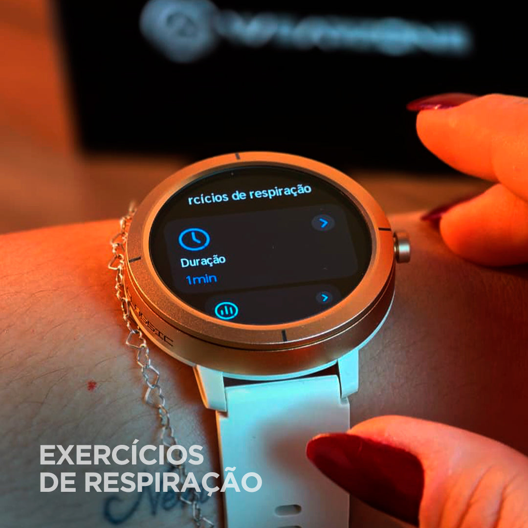 Smartwatch WEARZONE FLARE: Nível Militar IP69k e Proteção Total contra Água do Mar (GPS + 5ATM)