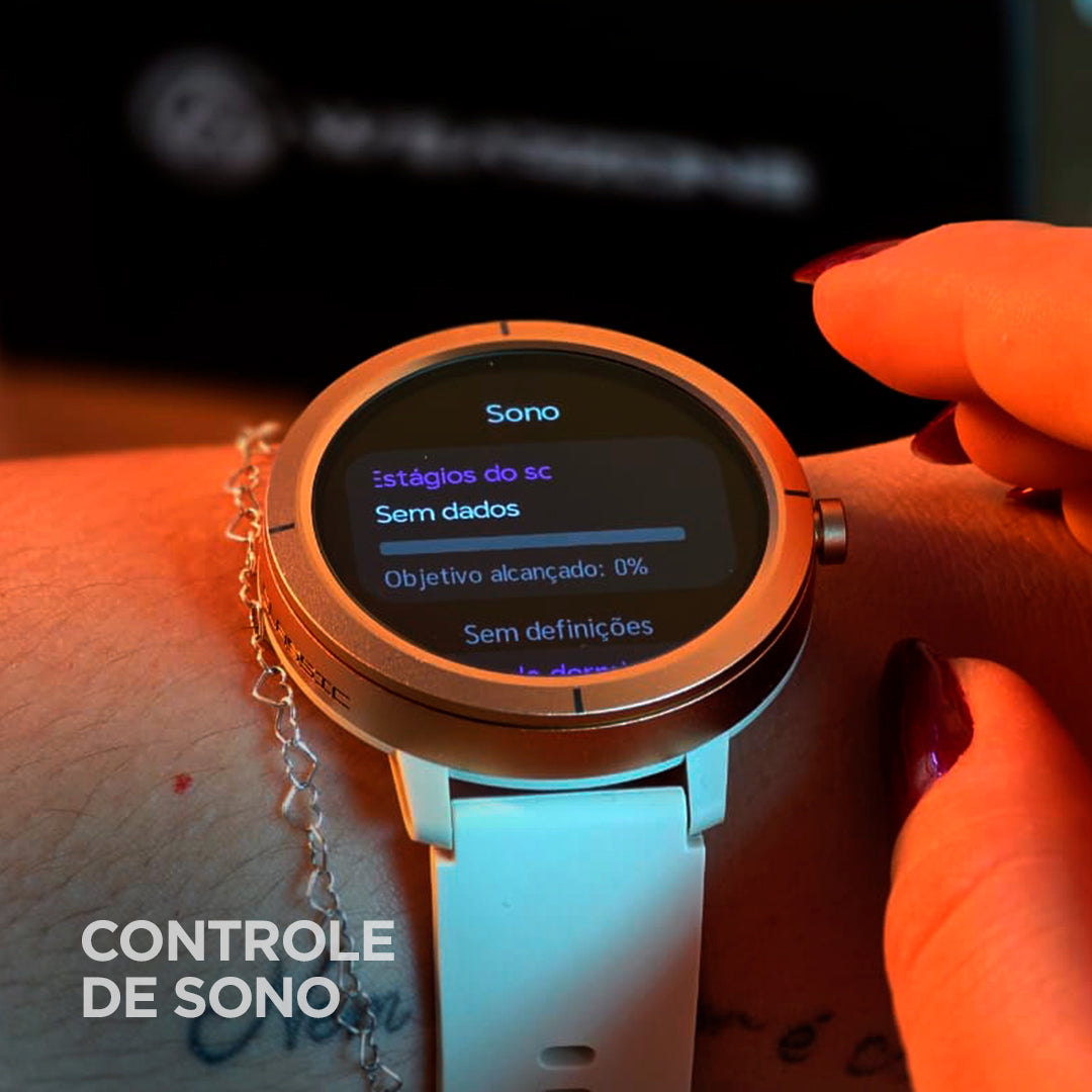 Smartwatch WEARZONE FLARE: Nível Militar IP69k e Proteção Total contra Água do Mar (GPS + 5ATM)