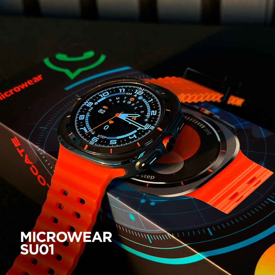 Lançamento Série 11: Smartwatch Microwear SU01 com Tela AMOLED, GPS Integrado e WhatsApp